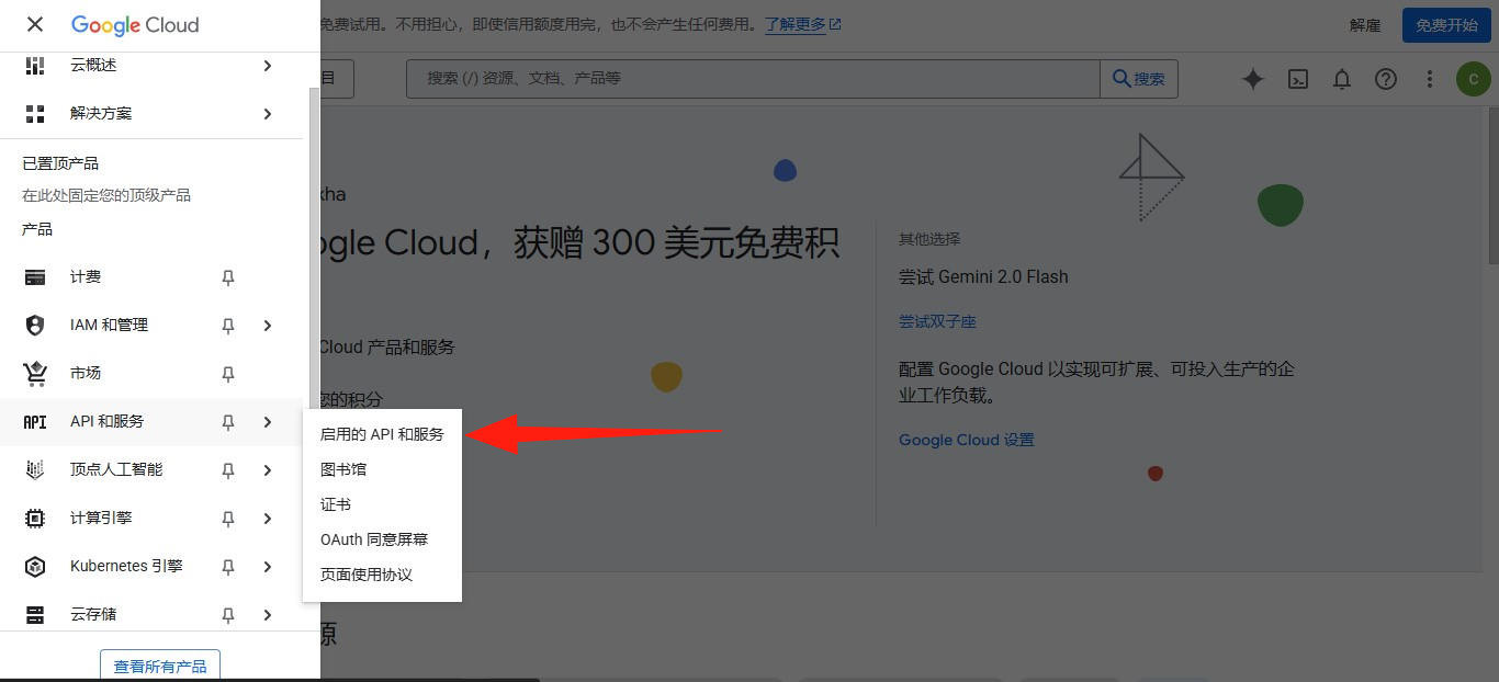 转到 Api 库